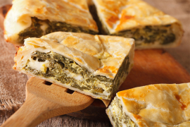 Grčka pita sa sirom i špinatom