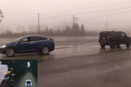 Tesla protiv Hummera u "nadvlačenju konopca"