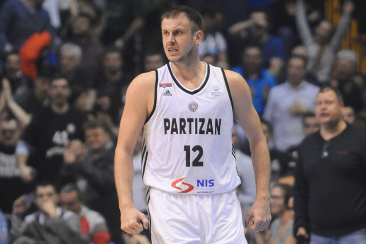 Partizan bez Veličkovića u Viljnusu