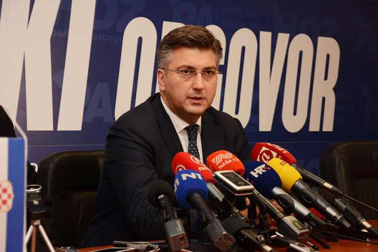 Plenković: Želimo da Hrvati budu ravnopravni u BiH