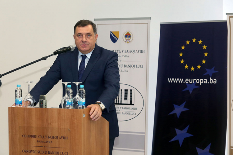 Dodik: Srpska ne vrši uticaj na pravosudne institucije