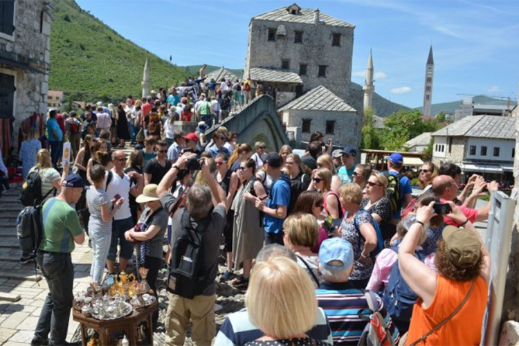 BiH u oktobru posjetilo 123.685 turista