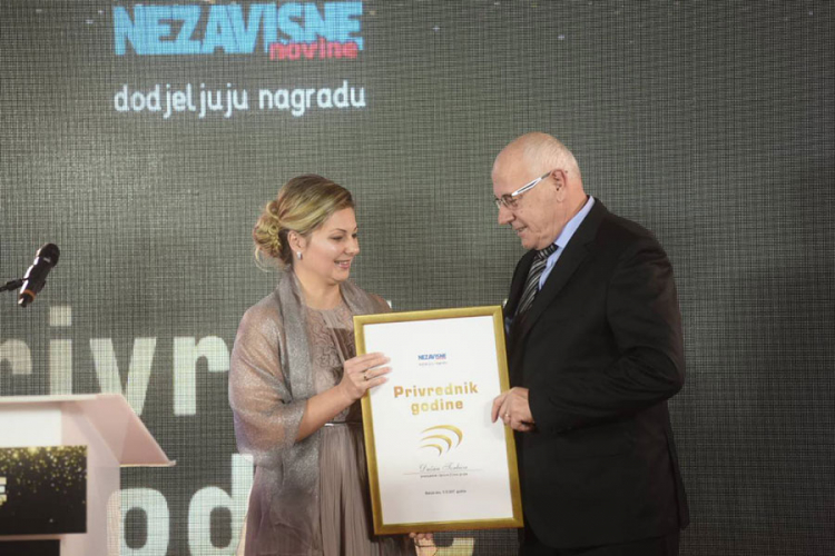 Dušan Torbica, predsjednik uprave Elnos Grupe, privrednik godine