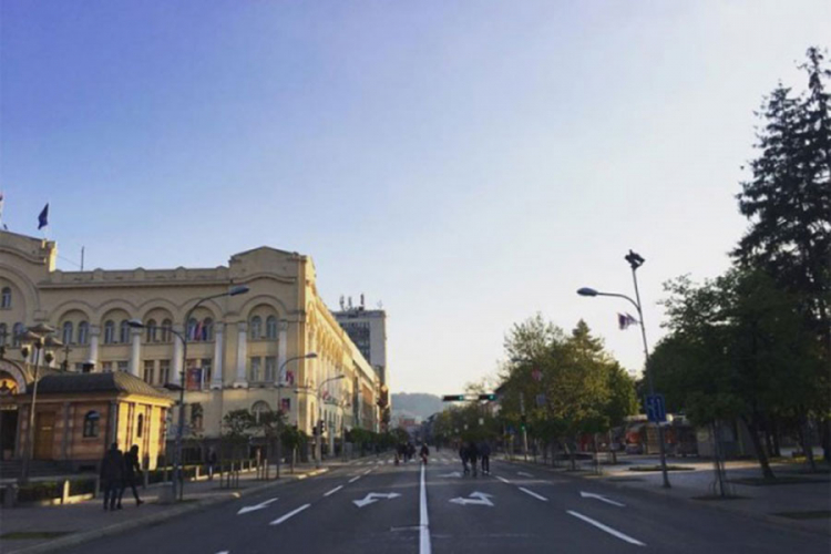 U centru Banjaluke obustava saobraćaja za vikend