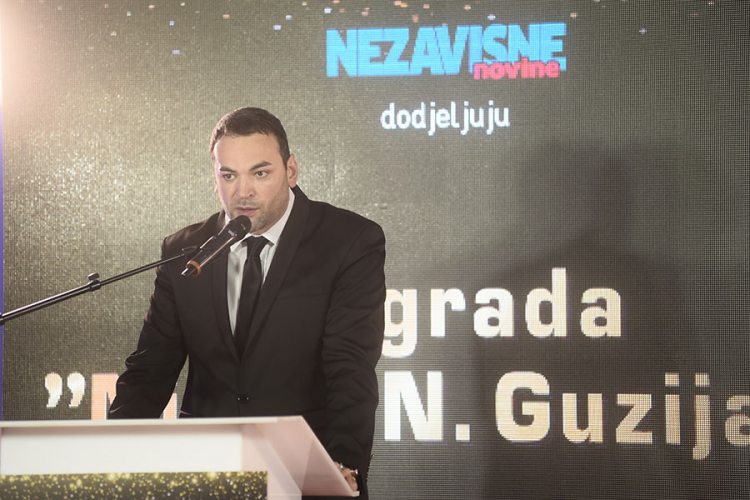 Bojić povodom nagrade za novinara godine: Moj fokus djelovanja su teme od trajnog značaja