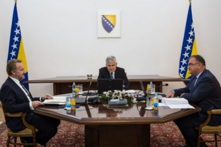 Predsjedništvo BiH suzdržano bez obzira na Dodikovo pismo podrške Izraelu