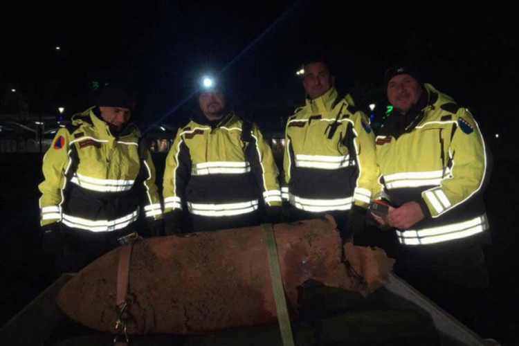 Aviobomba uništena na vojnom poligonu u Bihaću