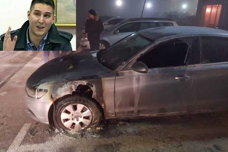 Odborniku zapalili audi čim ga je kupio