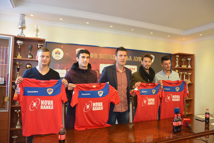 Borac predstavio pojačanja za Ligu za prvaka