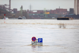 Otopio se snijeg, poplave u Njemačkoj