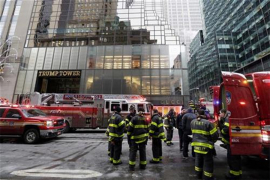 Požar u Trampovoj kuli, dvije osobe povrijeđene