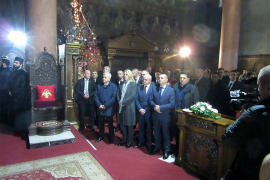 U Hramu Svete Trojice organizovan doček za patrijarha Irineja