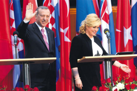 Erdoan primio Grabar-Kitarović, na dnevnom redu tema i BiH