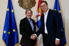 Vučić se sastao sa Hanom u Beogradu: Srbija će učiniti sve da ...