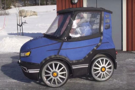 Čudesna kombinacija bicikla i automobila