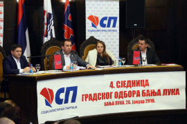 Banjalučki socijalisti usvojili plan aktivnosti pred opšte izbore