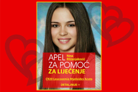 Petnaestogodišnjoj Nini potrebna pomoć za liječenje leukemije u ...