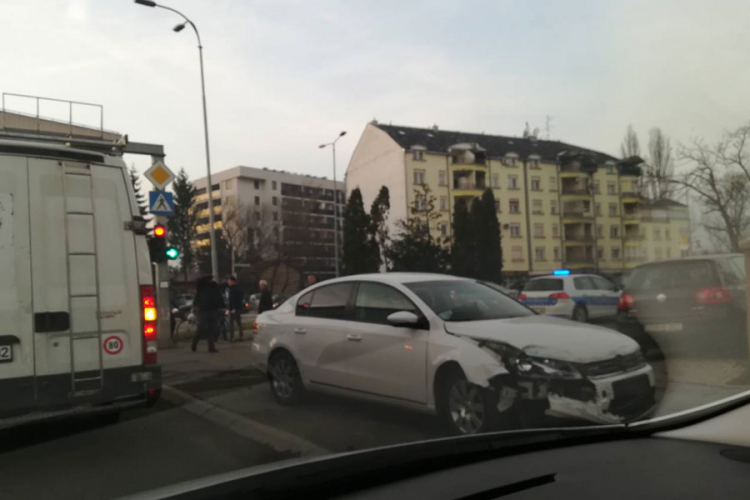 Sudar pasata i pežoa kod Rebrovačke crkve u Banjaluci