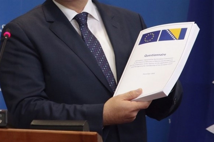 Poznata sporna pitanja, ne i odgovori na Upitnik EU