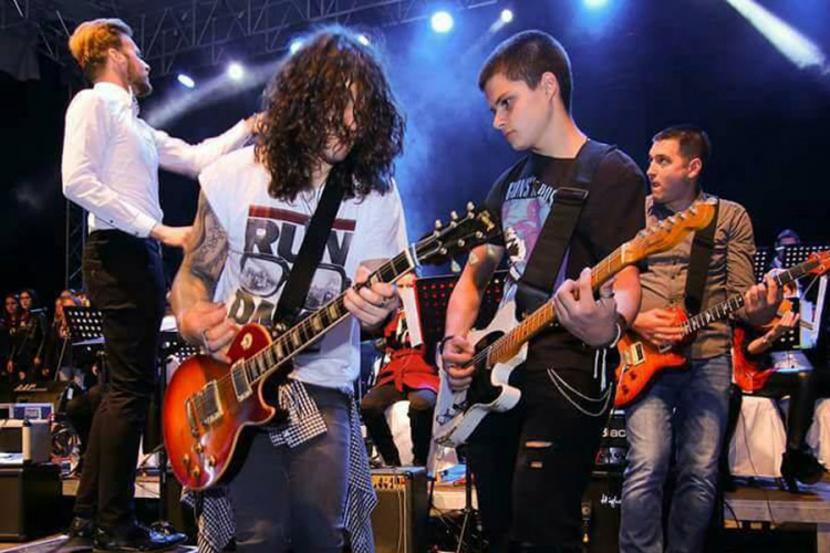 Humanitarni koncert banjalučkih bendova za Andreu Lazarević