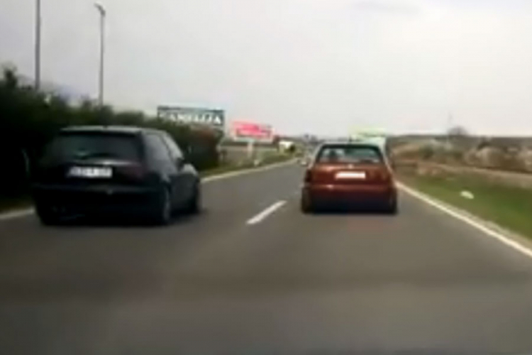 Kažnjeni vozači koji su se trkali kod Bihaća