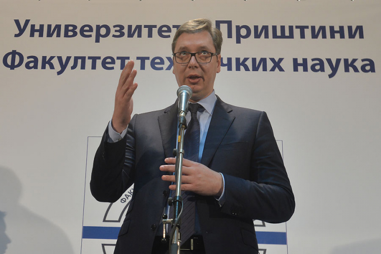 Vučić na Kosovu: Vodićemo politiku mira, vi nemate drugu kuću