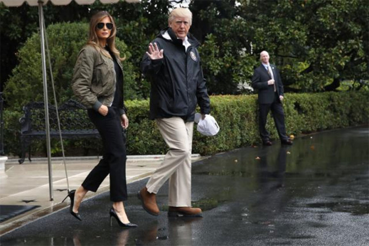 Tramp ipak bez Melanije u Davosu