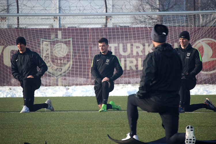 Stefan Grbović na probi u Sarajevu