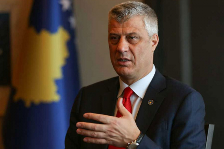 Tačijev odgovor na pitanje "da li očekuje poziv Suda za zločine OVK"