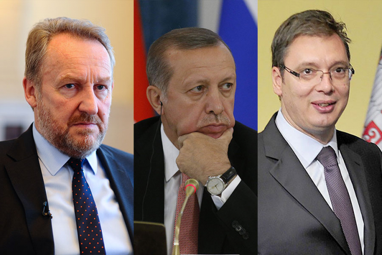 Izetbegović i Vučić u ponedjeljak kod Erdoana