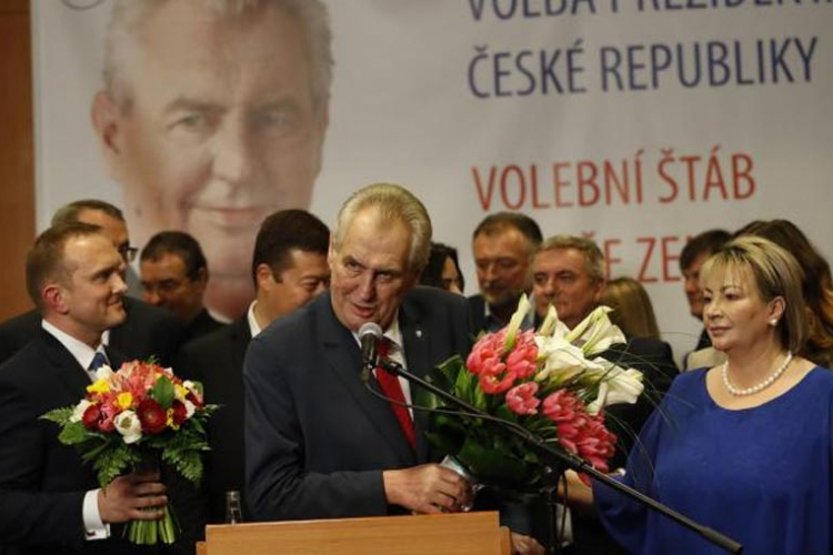 Zeman ponovo izabran za predsjednika Češke