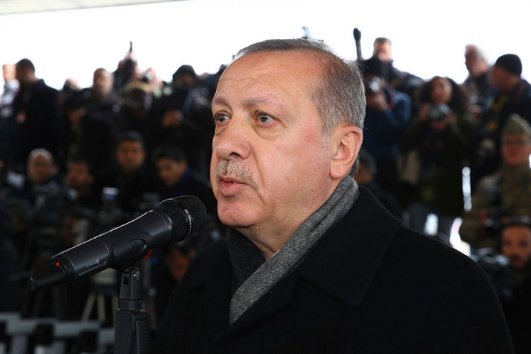 Erdoan: Očistićemo granicu sa Sirijom od terorista
