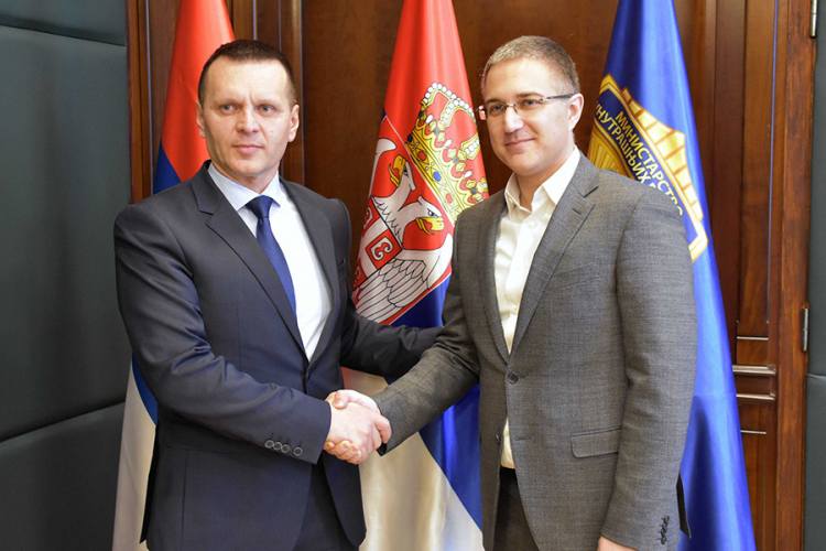 Stefanović i Lukač o unapređenju policijske saradnje