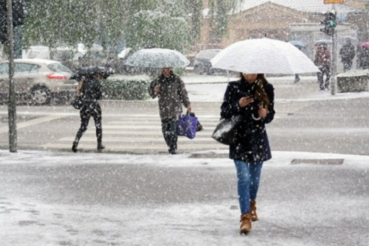 U petak pad temperature, za vikend snijeg