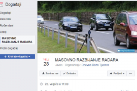 Na Facebooku organizuju masovno razbijanje radara