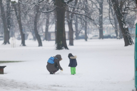 Oblačno sa snijegom, temperatura oko 2 stepena
