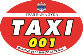 Od ponedjeljka izdavanje taksi naljepnica