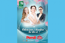 Bingo i partneri u novom projektu: 'Odvažne i hrabre, to ste vi!'
