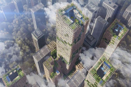 Japanci prave neboder od drveta visok 350 m