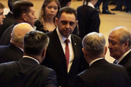 Stogodišnjica Crvene armije, Vulin na svečanosti u Kremlju