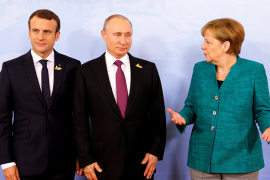 Putin, Makron i Merkelova: Primirje u Siriji ne važi za operacije ...