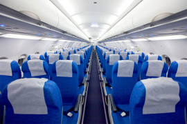 Pravi razlog zašto su sjedišta u avionu plave boje