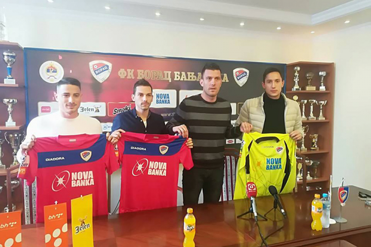 FK Borac predstavio tri pojačanja za nastavak sezone