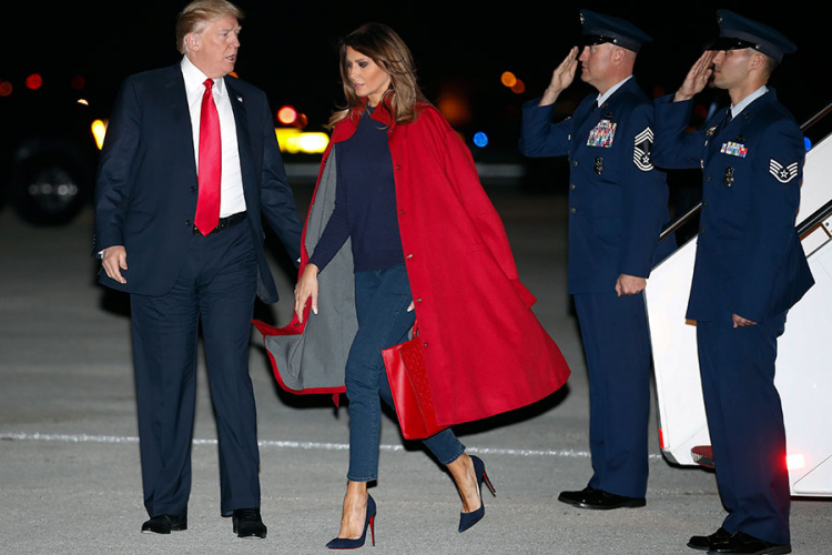 Da li novi snimak pokazuje da je Melaniji Tramp dosta svega?