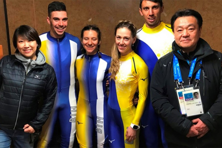Mizuno poklonio takmičarsku opremu bh. olimpijcima u  Pjongčangu