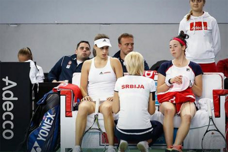 Fed kup: Poraz u dublu za konačnih 2:1 za Srbiju
