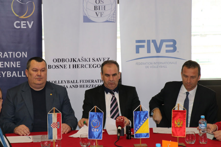 Potpisan sporazum o saradnji odbojkaških saveza BiH, Hrvatske i Crne Gore