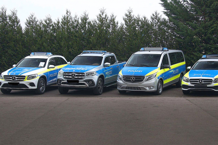 Policijski vozni park u znaku "trokrake zvijezde"
