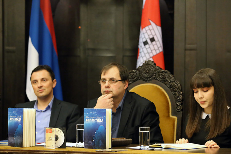 Promovisana knjiga pjesama "Atlantida" Miladina Berića