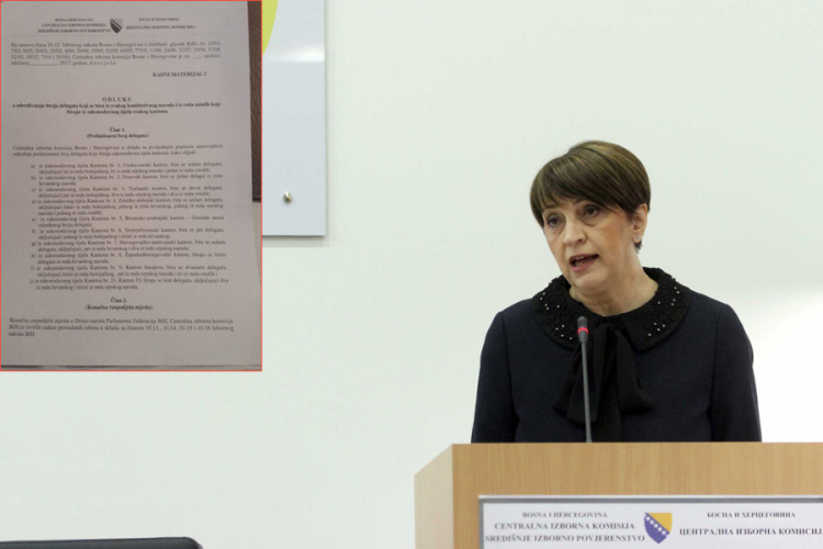 CIK-ov radni materijal digao na noge FBiH: Pojedine stranke smatraju da je riječ o "državnom udaru"